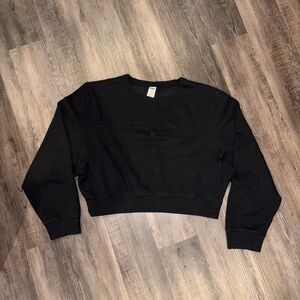 Victoria's Secret PINK Black Pullover Sweatshirt XXL